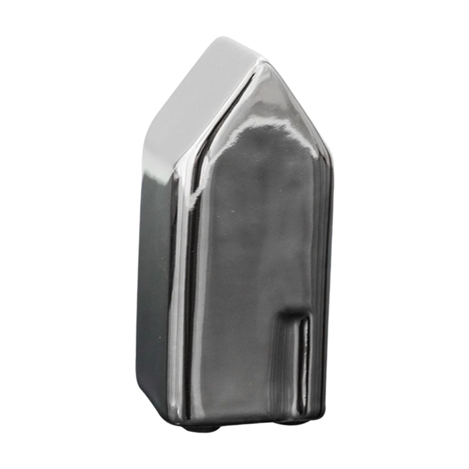 House Sculpture Home Decor Table Centerpiece Modern Simple Crafts Decorations Artwork Modern Architectural Statue for Cabinet Party Entrance