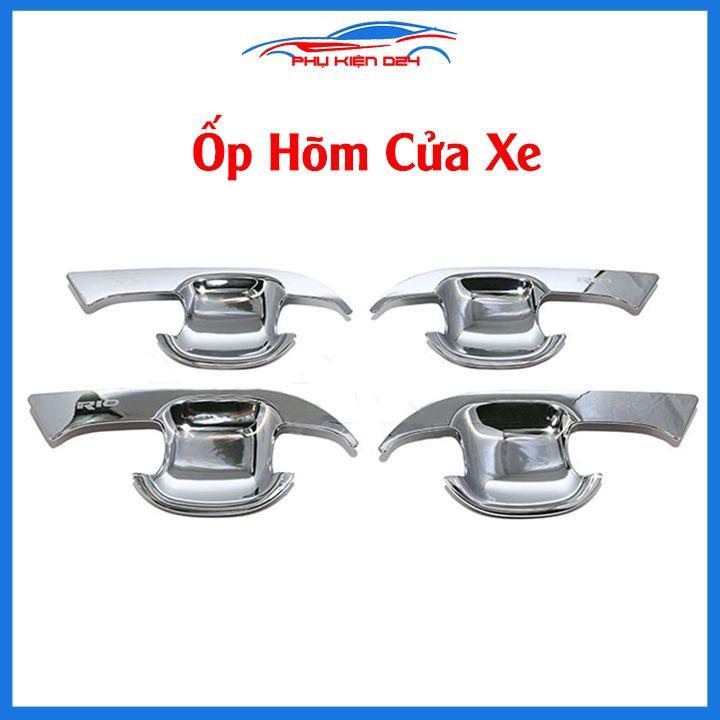 Ốp tay hõm mạ crom Kia Rio 2016-2017-2018-2019-2020 sáng bóng chống trầy bảo vệ cửa xe ô tô