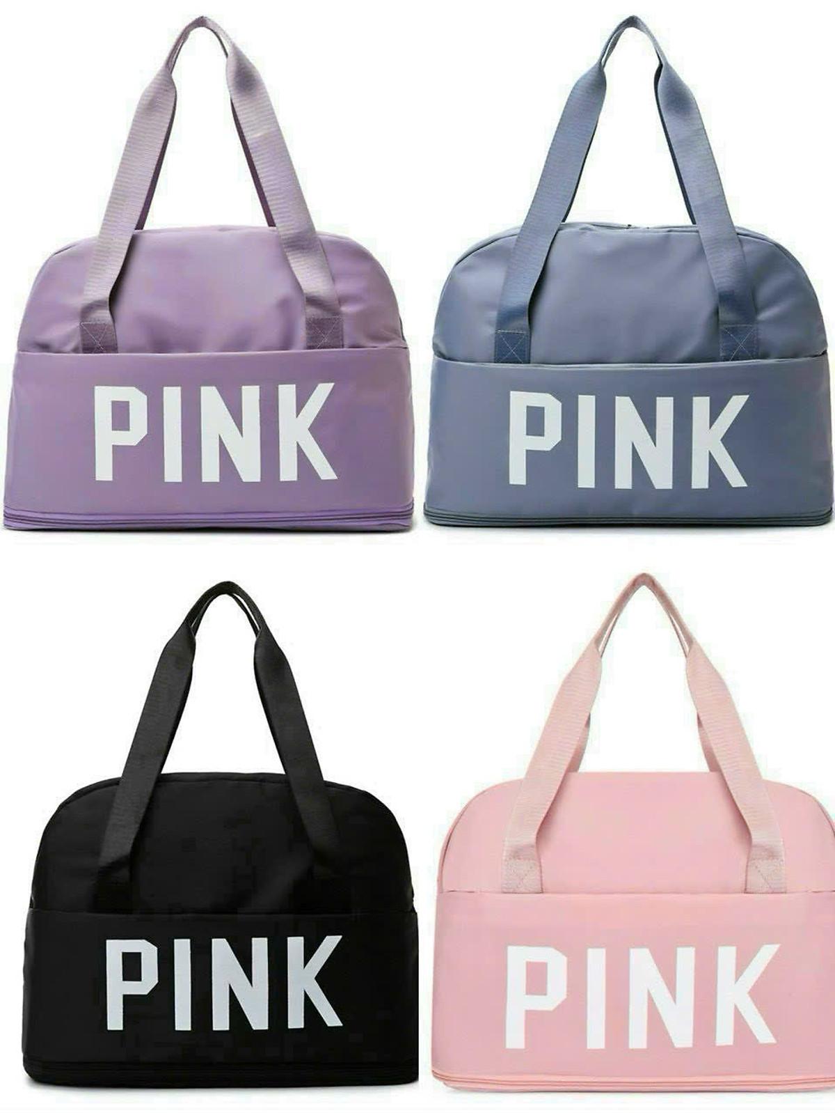 Túi Xách Du Lịch Cỡ Lớn 2 Tầng PINK, Túi Đa Năng Nam Nữ Sang Chảnh, Size To Đựng Nhiều Đồ - HÀNG CHÍNH HÃNG MINIIN