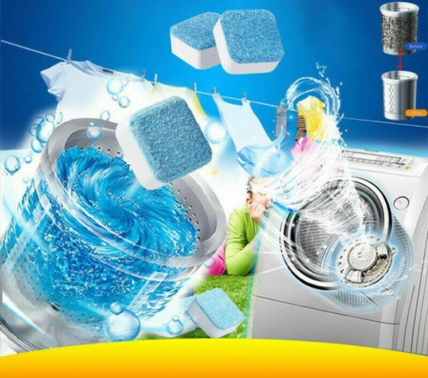 HỘP 12 VIÊN TẨY LỒNG MÁY GIẶT SIÊU SẠCH TIỆN ÍCH