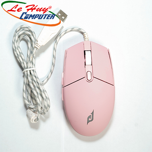 Chuột máy tính E-DRA EM6102 Pink - Hàng Chính Hãng