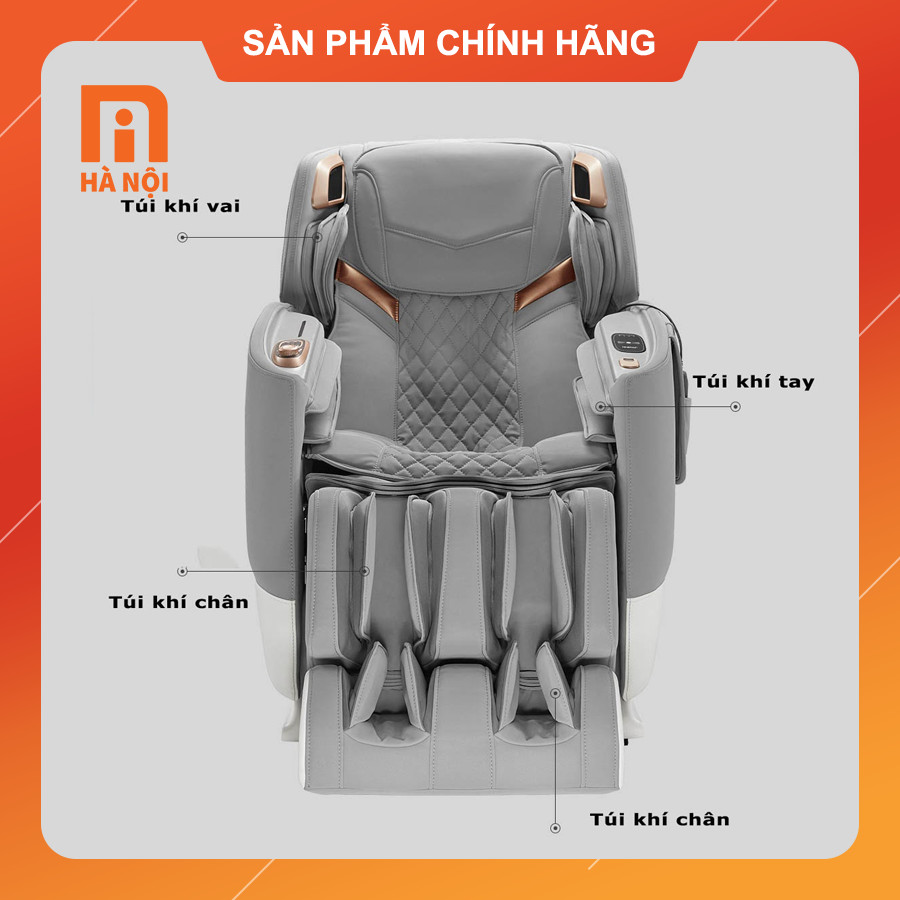 Ghế massage thông minh AI Leravan Joypal Monster thư giãn giảm đau cao cấp - Hàng chính hãng