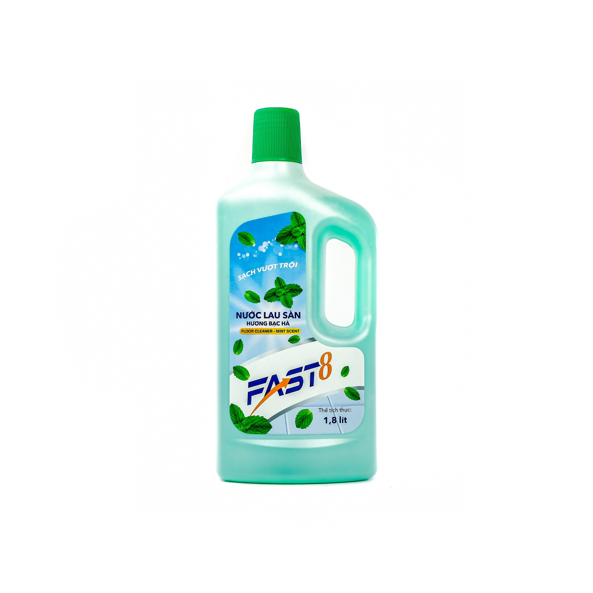 [CHÍNH HÃNG] NƯỚC LAU SÀN BẠC HÀ FAST8 1.8L