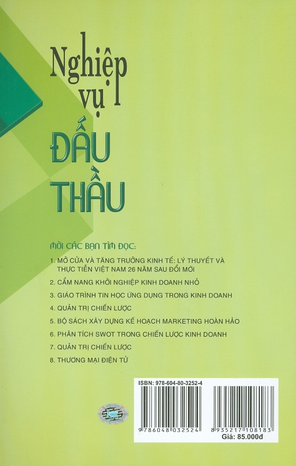 Nghiệp Vụ Đấu Thầu