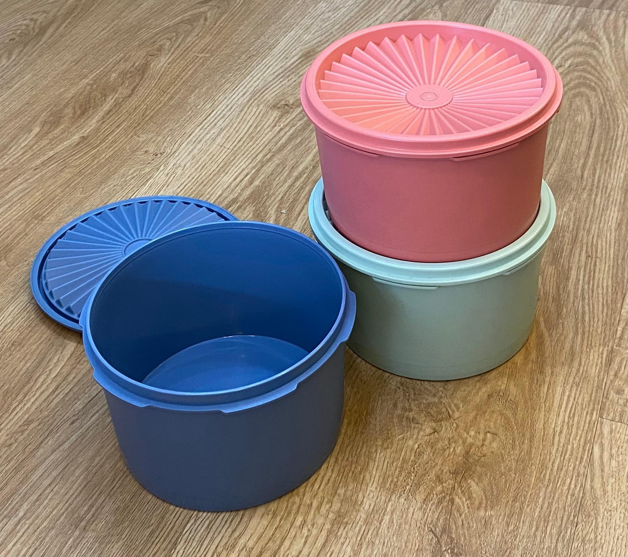 Bộ Hộp Bảo Quản Thực Phẩm Tupperware Mini Deco - Kín Nước - Đóng Hộp Chỉ Một Nút Ấn