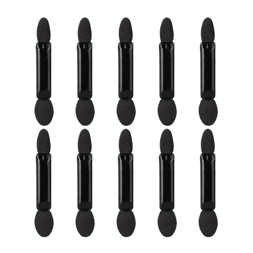 10Pcs Double End Sponge Eye Shadow Brush Applicators Disposable Makeup Tool