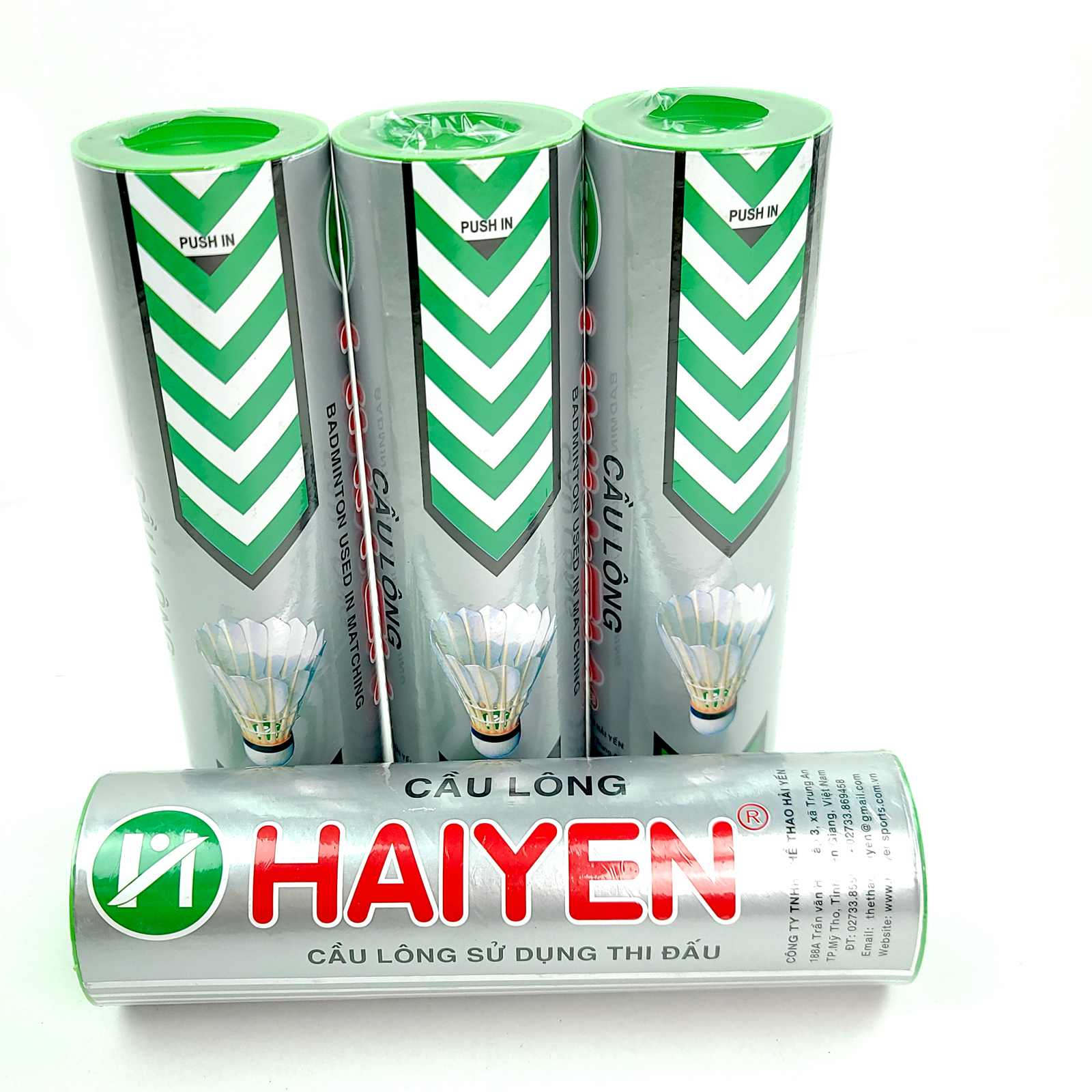 Quả cầu lông Hải Yến bạc