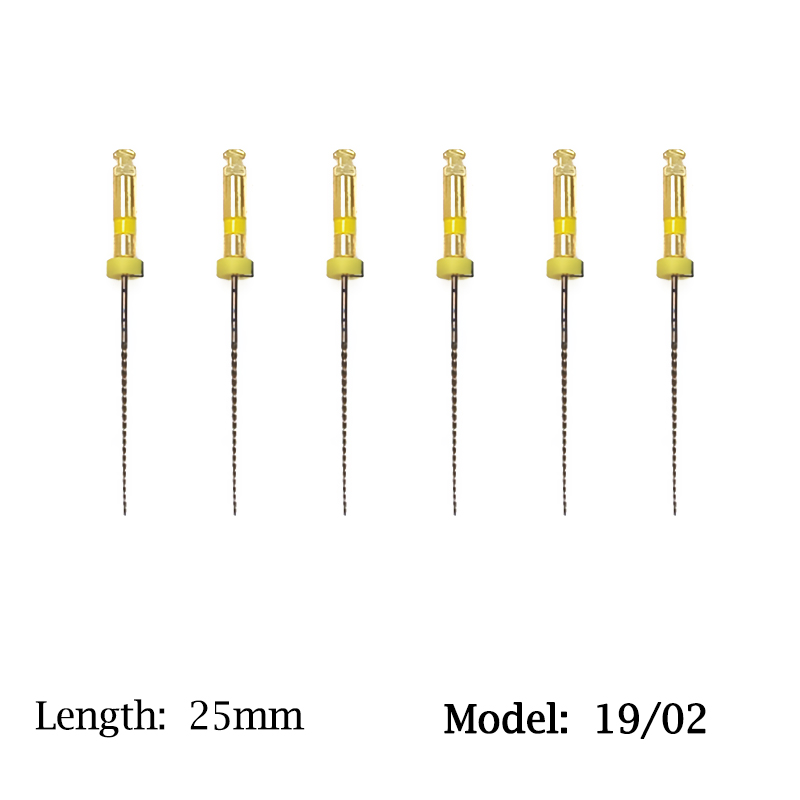 Eighteeth E-FLEX Tệp chân răng nha khoa Gold Endo Rotary Siêu tệp Tệp nội nha vàng Dụng cụ nha khoa Nickel Titainium