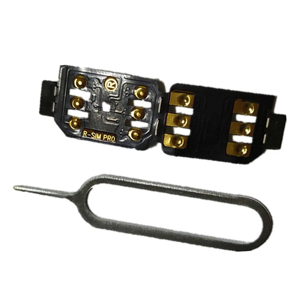 RSIM R-SIM Unlock Turbo SIM Card Nano Kits Set For iPhone X XS XS Max 11