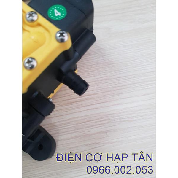 MÁY BƠM TĂNG ÁP -12V LƯU LƯỢNG 5L/phút -ứng dụng làm bộ rửa xe phun sương tưới cây tưới lan