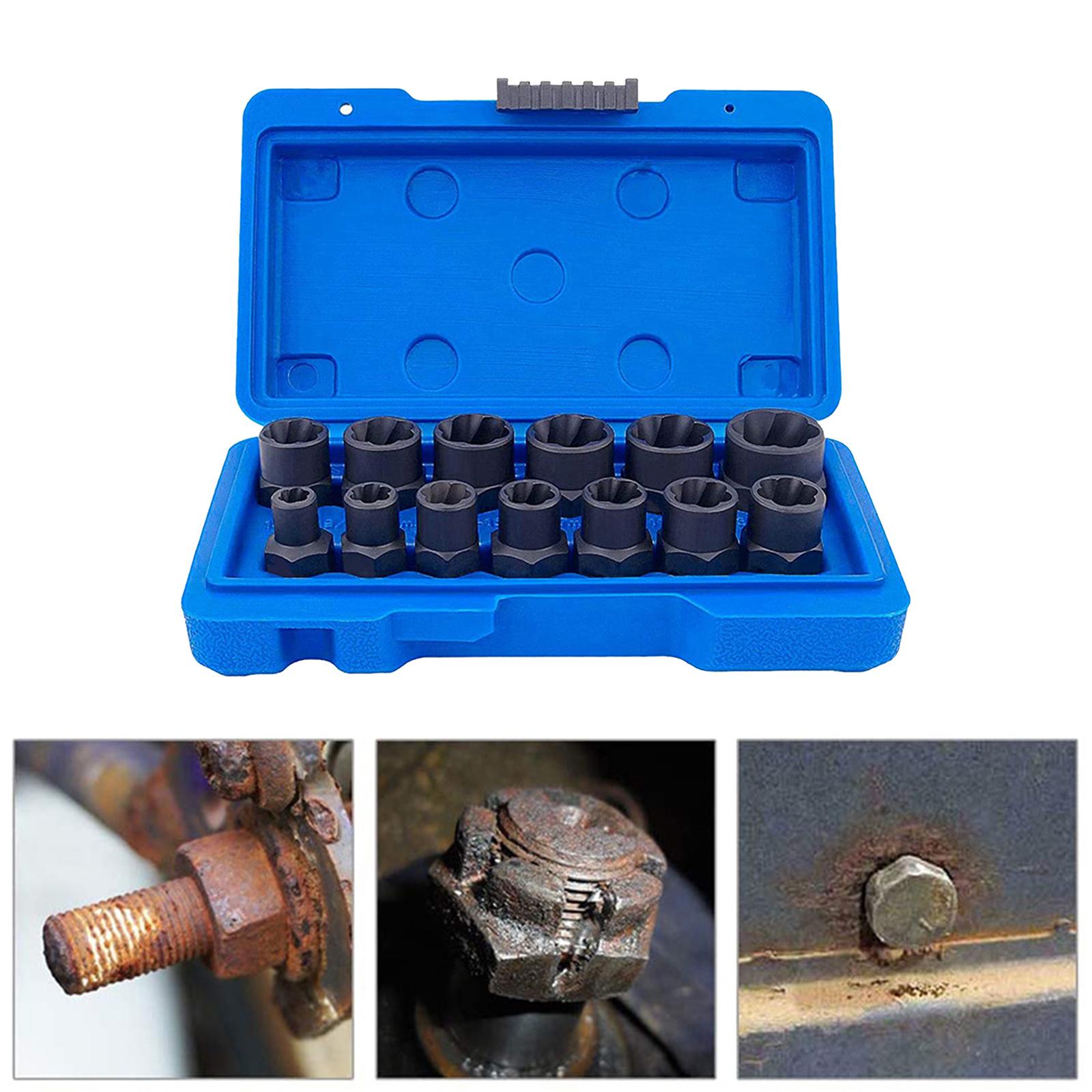 Bolt Remover Set 3/8 Inch Bolt Remover Tool for Remove Damaged Accessories