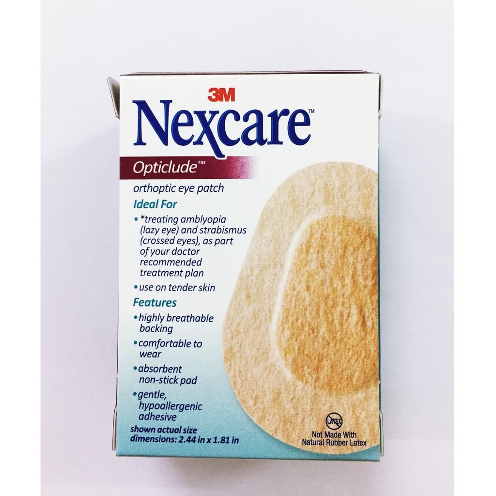 Miếng dán mắt 3M Nexcare nhược thị cỡ lớn 1539 cho trẻ trên 6 tuổi ( bao bì mới)