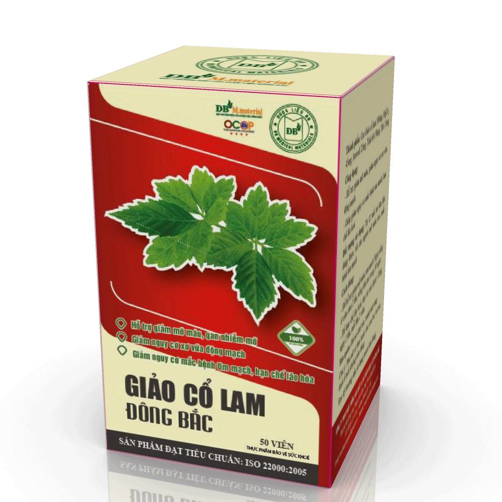 Viên Giảo cổ lam ĐB, Bảo vệ tim mạch - Giảm Cholesterol, hạ mỡ máu, chống lão hoá, tăng sức đề kháng