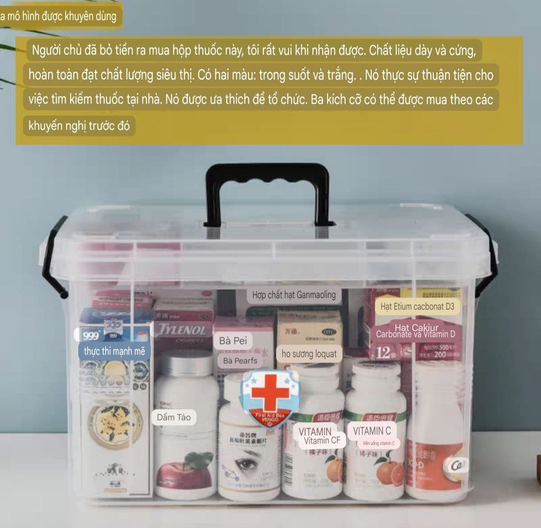 Hộp đựng thuốc dụng cụ y tế chuyên dụng