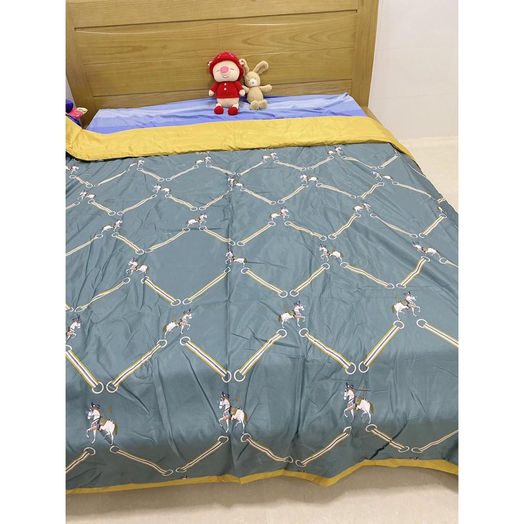 Chăn Hè Cotton Lụa Thái Hàng Nhập Khẩu Cao Cấp Cực Mềm Mịn - Mát Nhẹ Kích Thước Chăn 2mx2m3