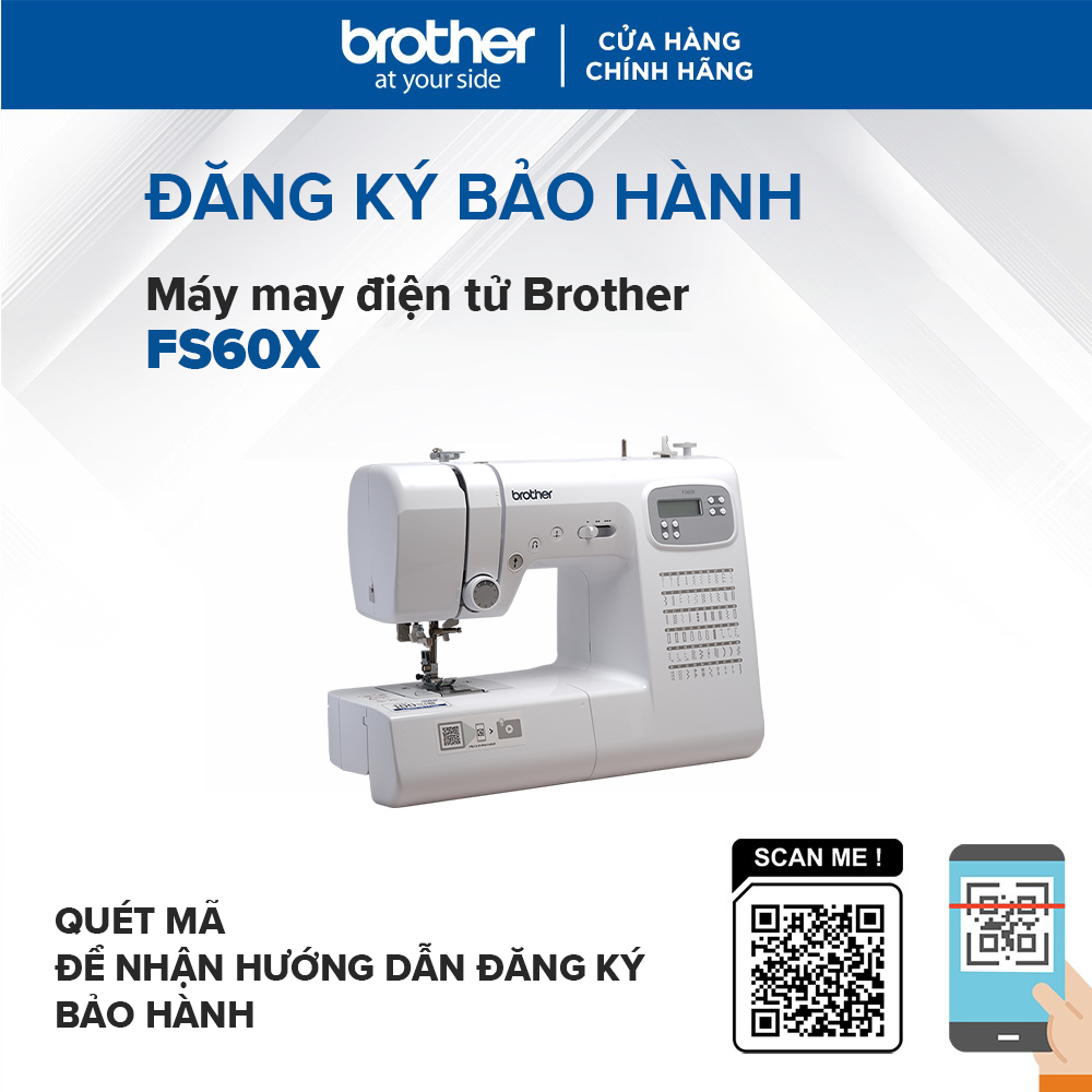 Máy May Brother FS60X - Hàng Chính Hãng