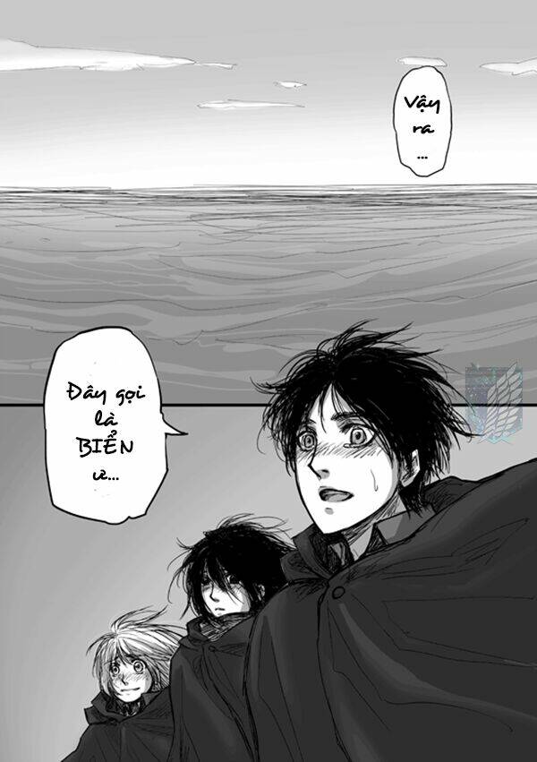 đại chiến titan - những sưu tầm về doujinshi chapter 36 2