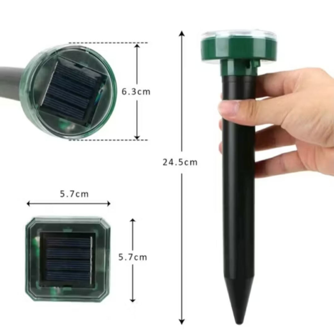 MÁY ĐUỔI CHUỘT RẮN CHIM NĂNG LƯỢNG MẶT TRỜI CẢM BIẾN THÔNG MINH