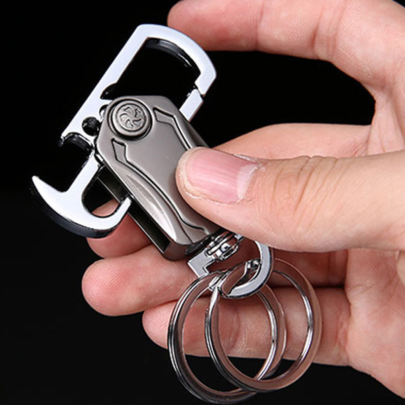 Bộ móc khóa cao cấp đa năng khui nắp chai, giải trí W57 - Hàng nhập khẩu