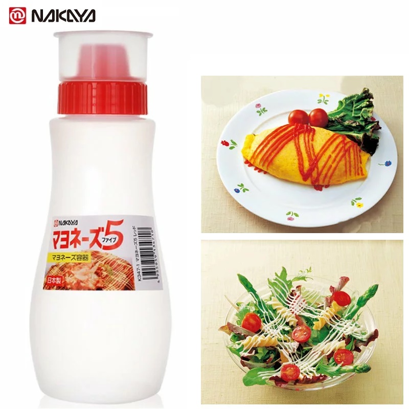 Chai đựng nước sốt Nakaya 380ml - Hàng nội địa Nhật Bản nhập khẩu chính hãng