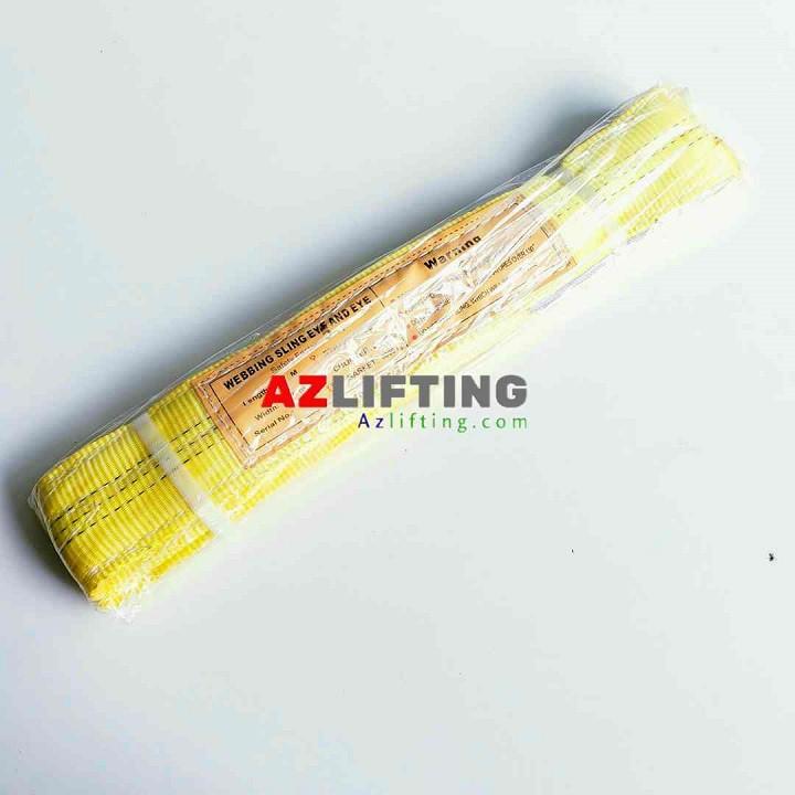 Dây cáp vải cẩu hàng bản dẹp 3 tấn 3 mét hệ số an toàn 5:1