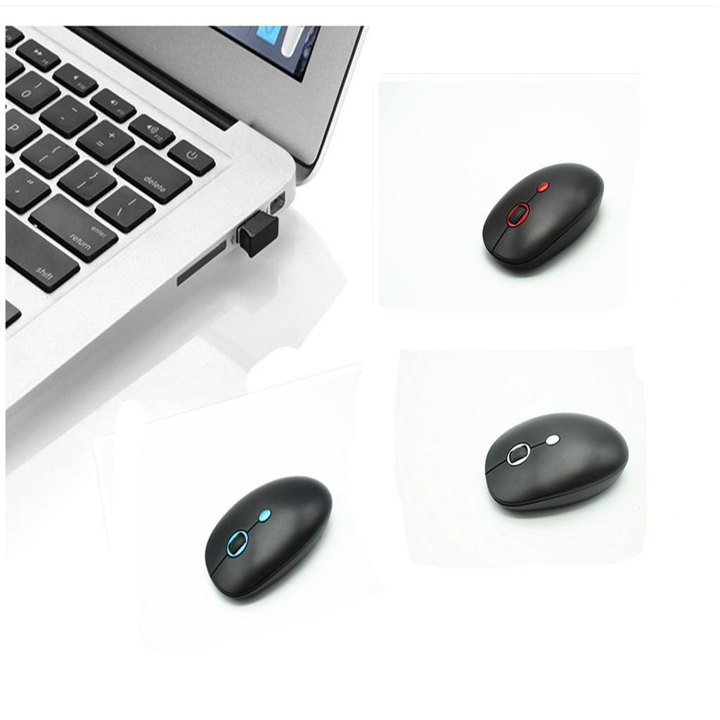 2.4G Wireless Mouse Mice Optical Laptop Gaming Mouse with USB Nano Receiver Red