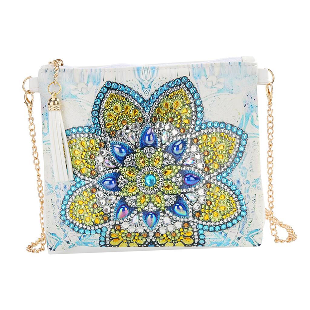 Special Shaped Diamond Painting Zipper Crossbody Bag DIY