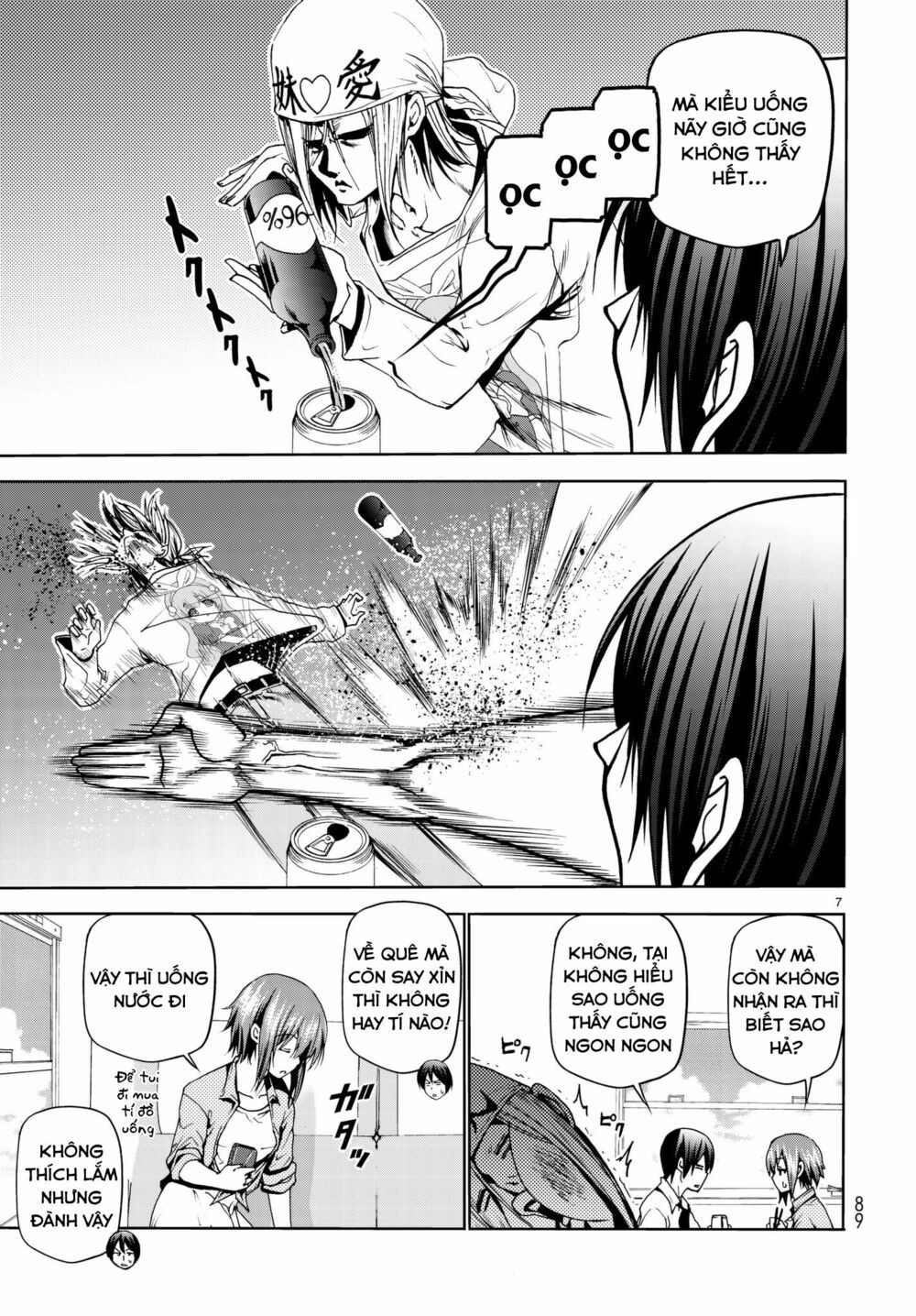 cô gái thích lặn - grand blue chapter 47 7