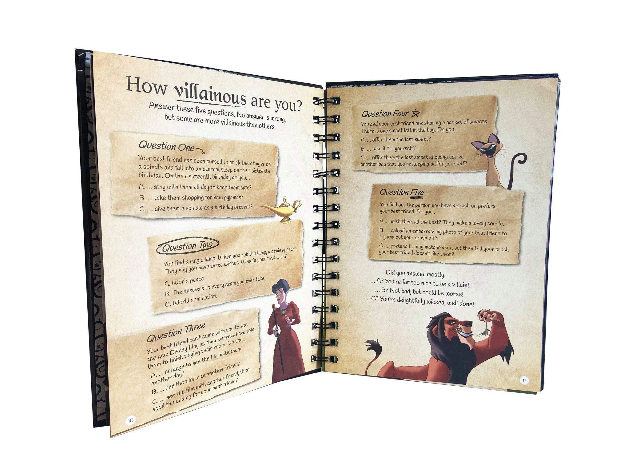 Disney Villains Delightfully Devious Activity Journal (Magnet Pen Journal)