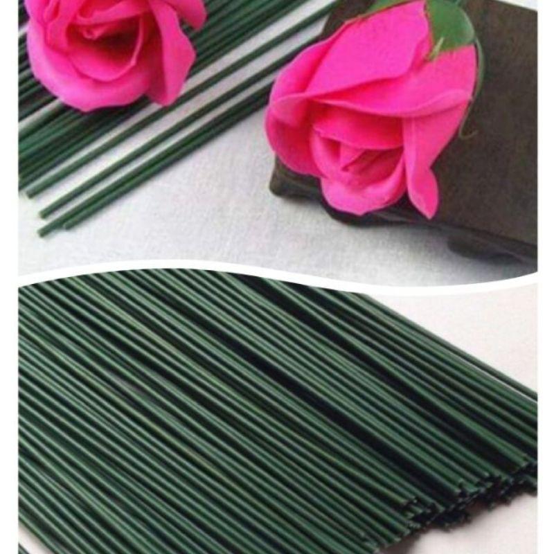 Set 10 cành thép kẽm cành làm hoa