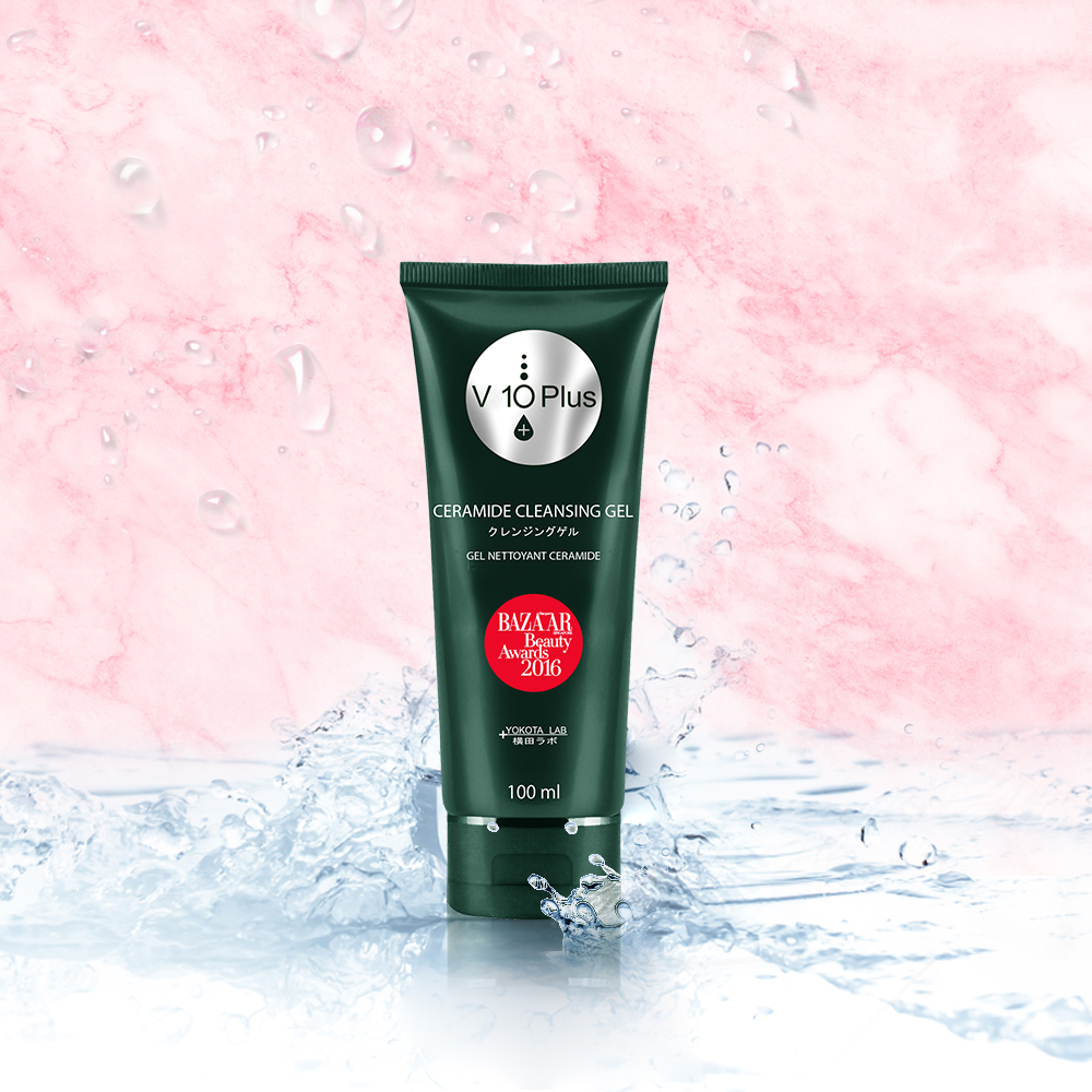 GEL RỬA MẶT CERAMIDE V10PLUS  LÀM SẠCH DA VÀ DƯỠNG ẨM