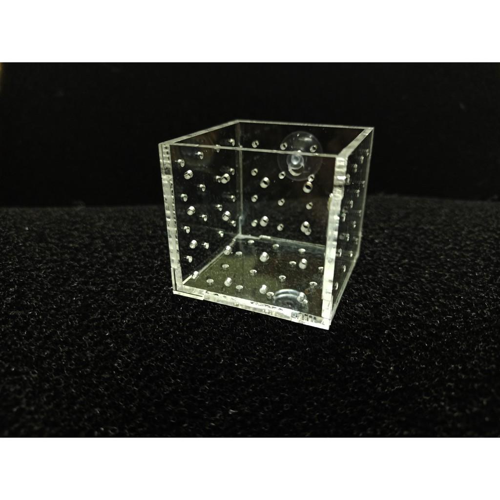 Cốc trồng cây bằng mika - Cốc đựng phân nền mica - Hồ thủy sinh - bể cá cảnh