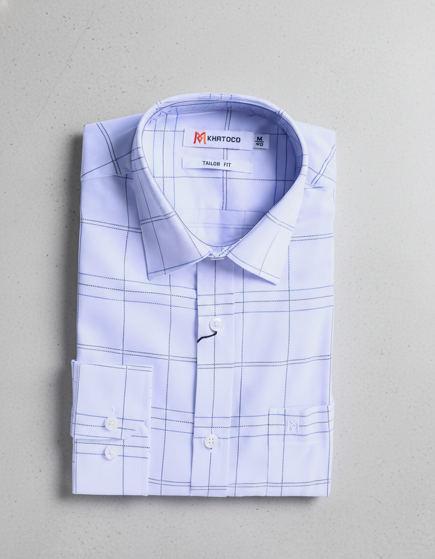 Áo sơ mi nam Khatoco tay dài (M-2XL)