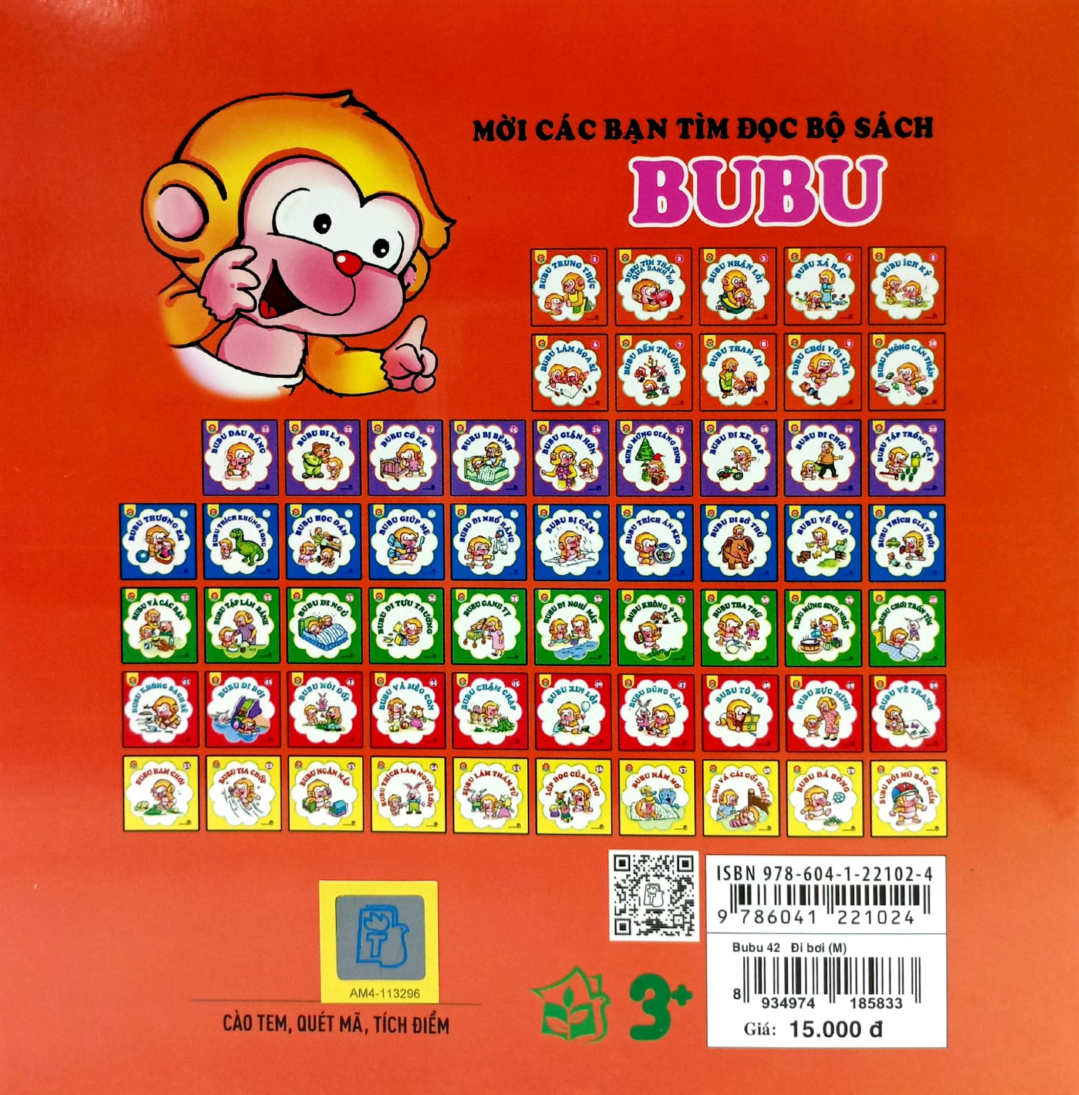 Bé Học Lễ Giáo - Bubu Tập 42: Đi Bơi (Tái Bản 2023)