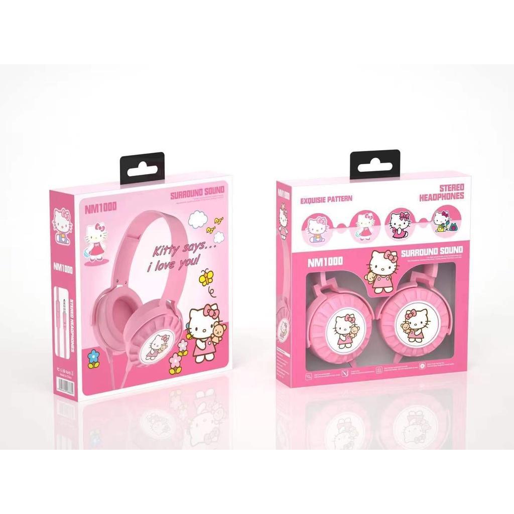 Tai Nghe Trùm Đầu Chơi Game Có Dây Phong Cách Hoạt Hình Kiểu Mới Cho Trẻ Em