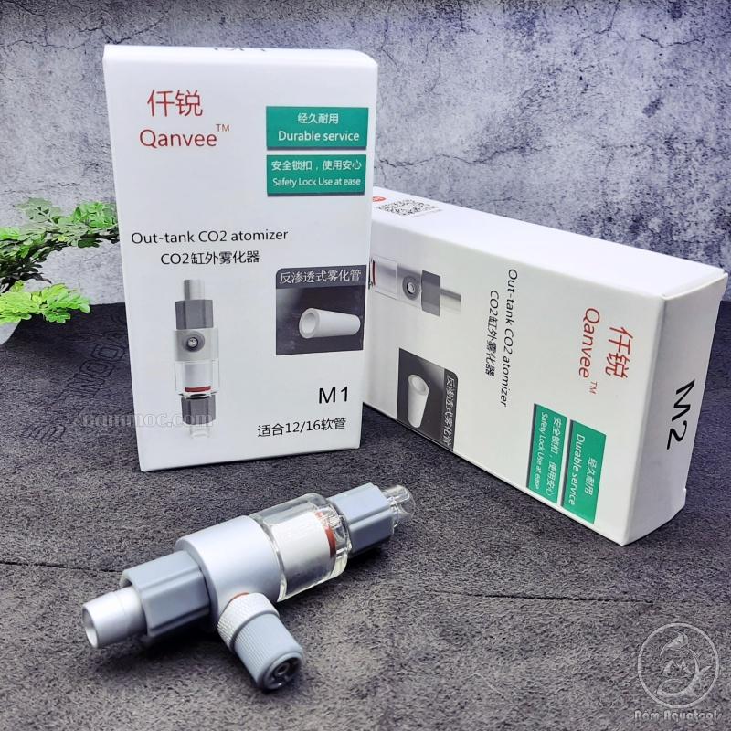 Bộ Trộn CO2 Qanvee - Bộ Trộn Sứ Nhỏ Gọn, Hiệu Quả Cho Bể Thuỷ Sinh