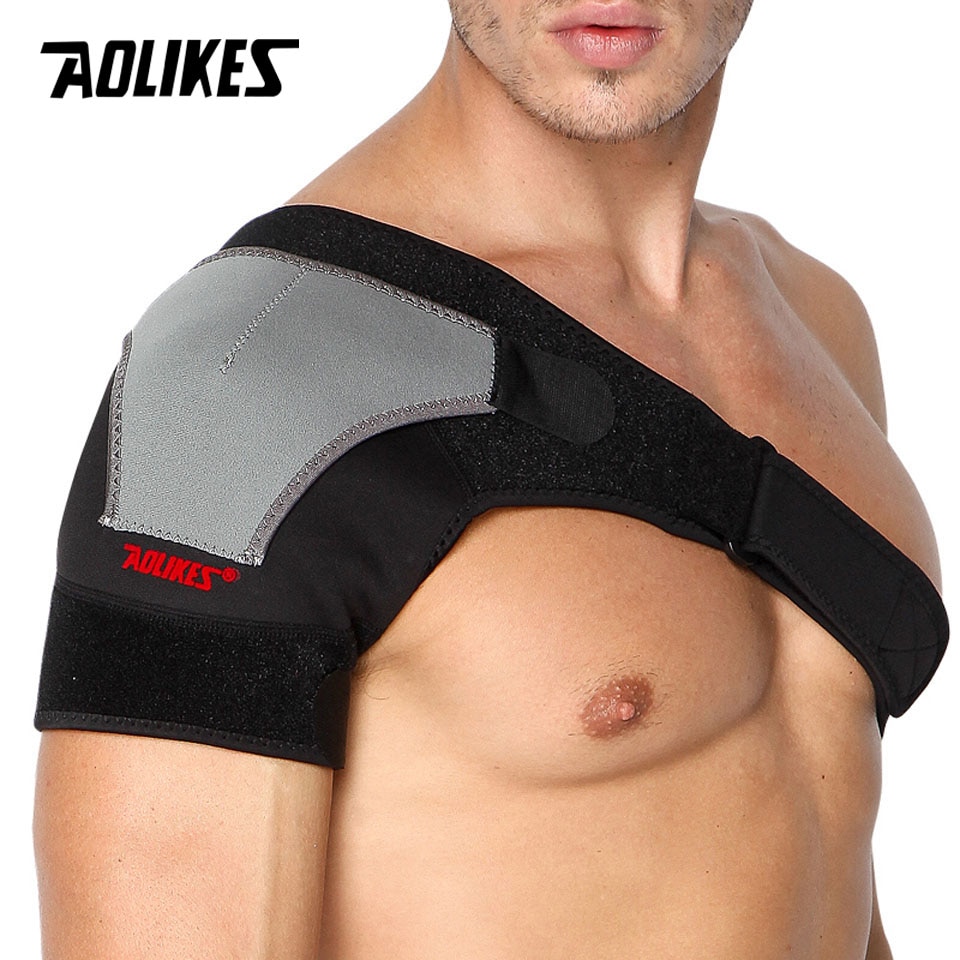 Đai bảo vệ cố định khớp vai AOLIKES A-1697 Adjustable Sport Shoulder Support