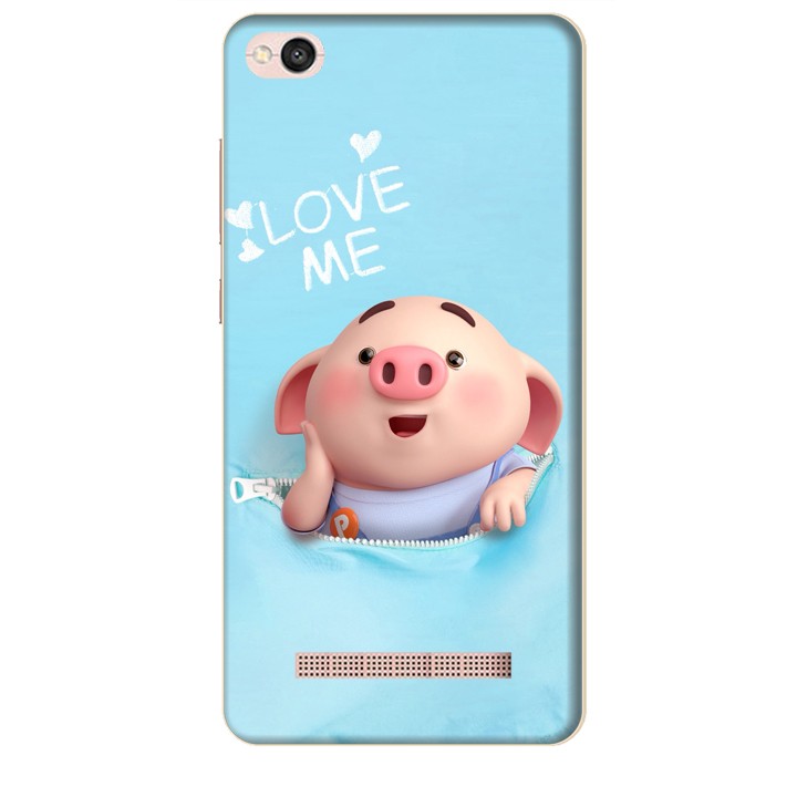 Ốp lưng dành cho điện thoại XIAOMI REDMI 4A Heo Tình Yêu