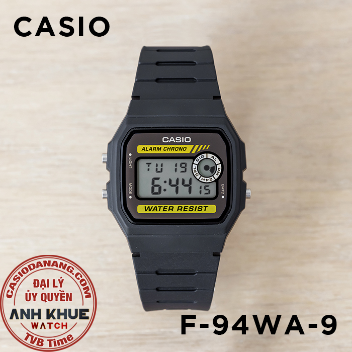 Đồng hồ nam dây nhựa Casio Standard chính hãng F-94WA-9DG (33mm)