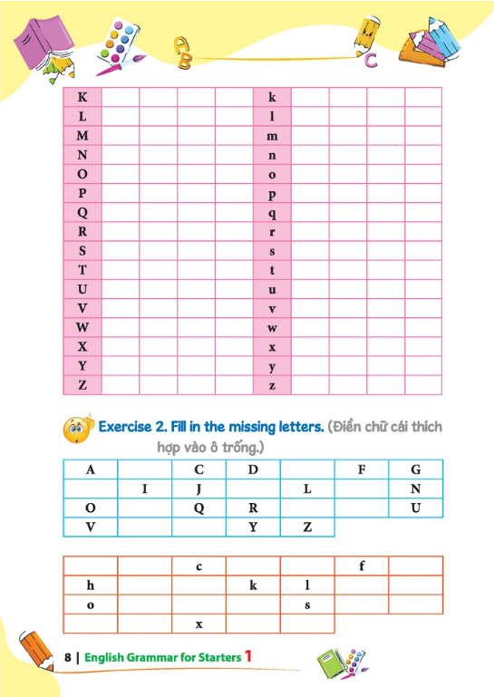 Sách - English grammar for starters 1