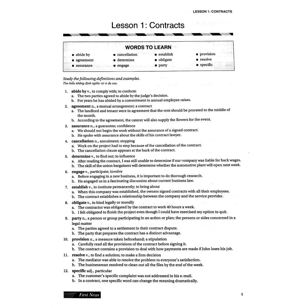 Sách - Barron's Essential Words For The TOEIC  - First News