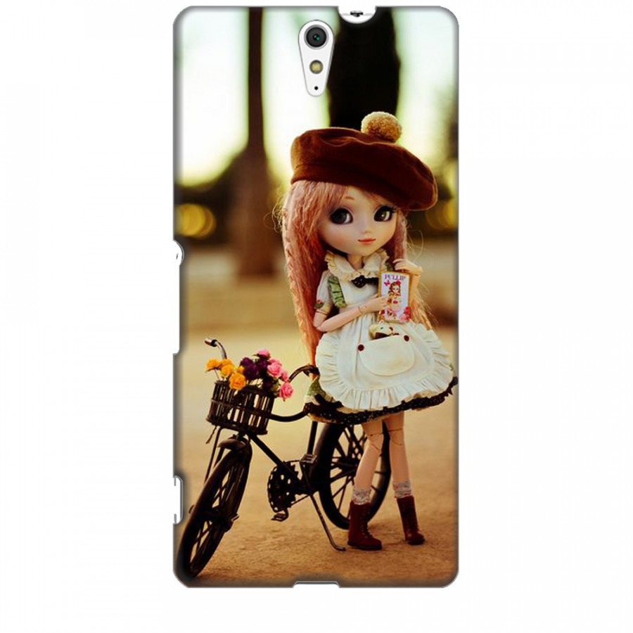 Ốp lưng dành cho điện thoại SONY C5 Baby anh Bicycle Mẫu 1