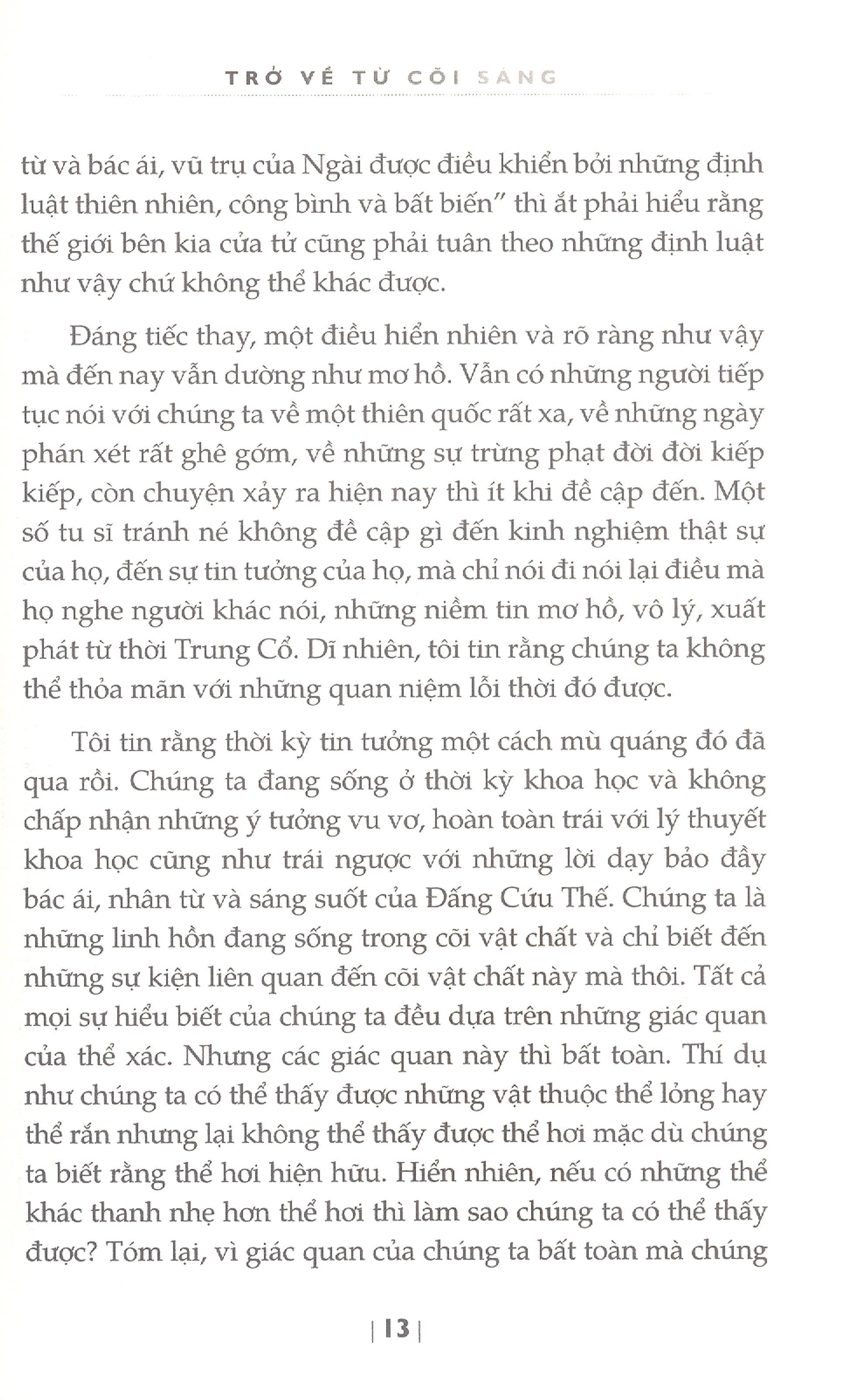 Trở Về Từ Cõi Sáng (Tái Bản 2022)