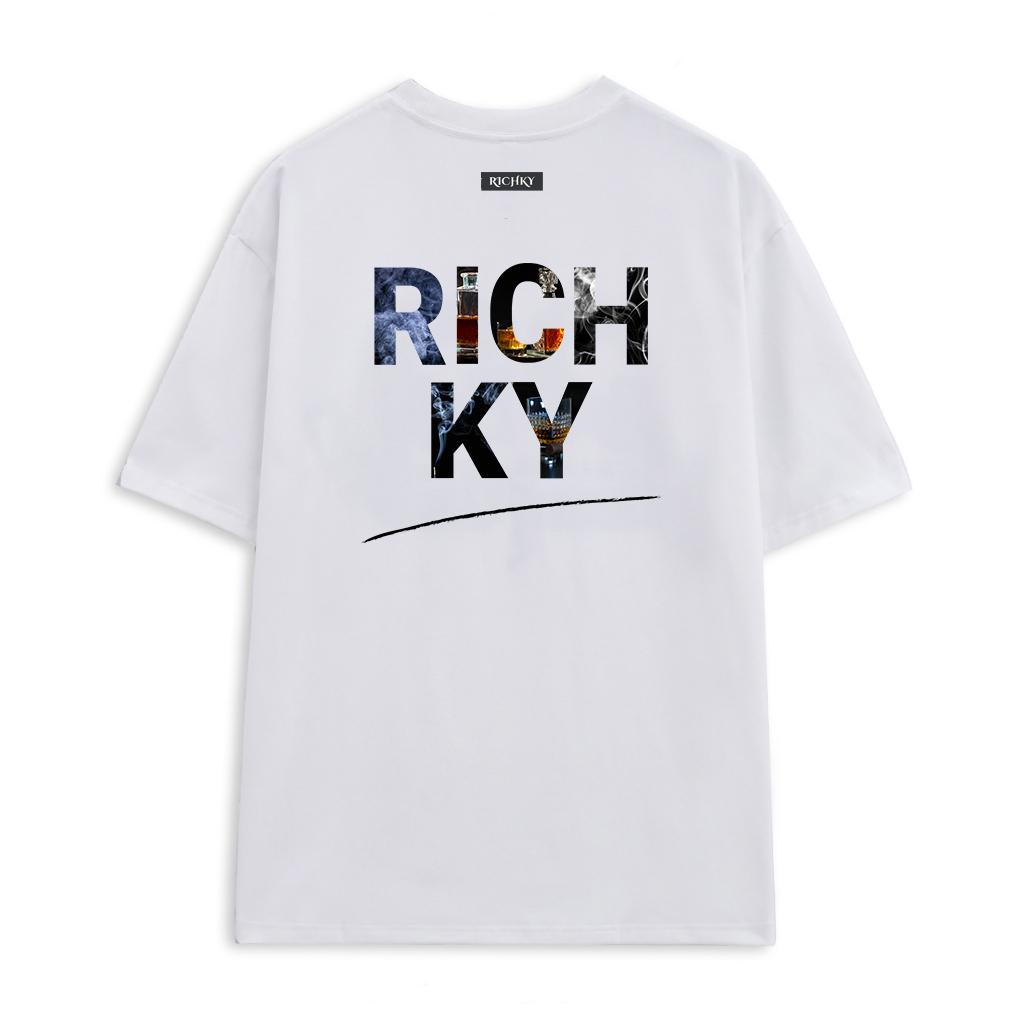 [Mã INBAU300 giảm 10% đơn 250K] Áo Thun Local Brand Unisex Richky Premium Tee Rich Wine - RKP03