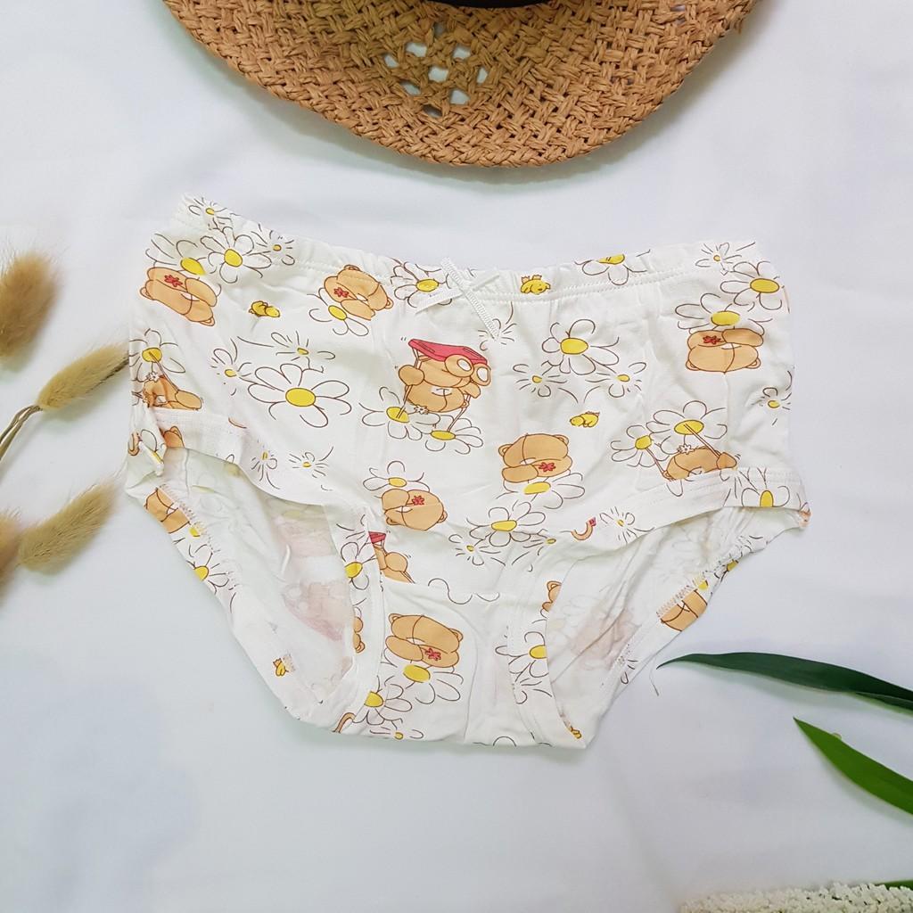 SET 5 CHIẾC QUẦN LÓT ĐÙI,QUẦN TAM GIÁC COTTON CHO BÉ GÁI - HÀNG SIÊU ĐẸP - QUẦN MẶC TRONG VÁY CHO BÉ GÁI