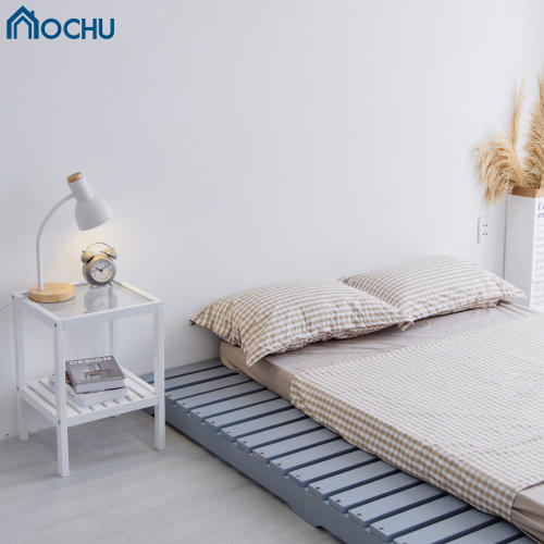 Giường Ngủ Pallet Gỗ Thông OCHU - Pallet Bed - Grey