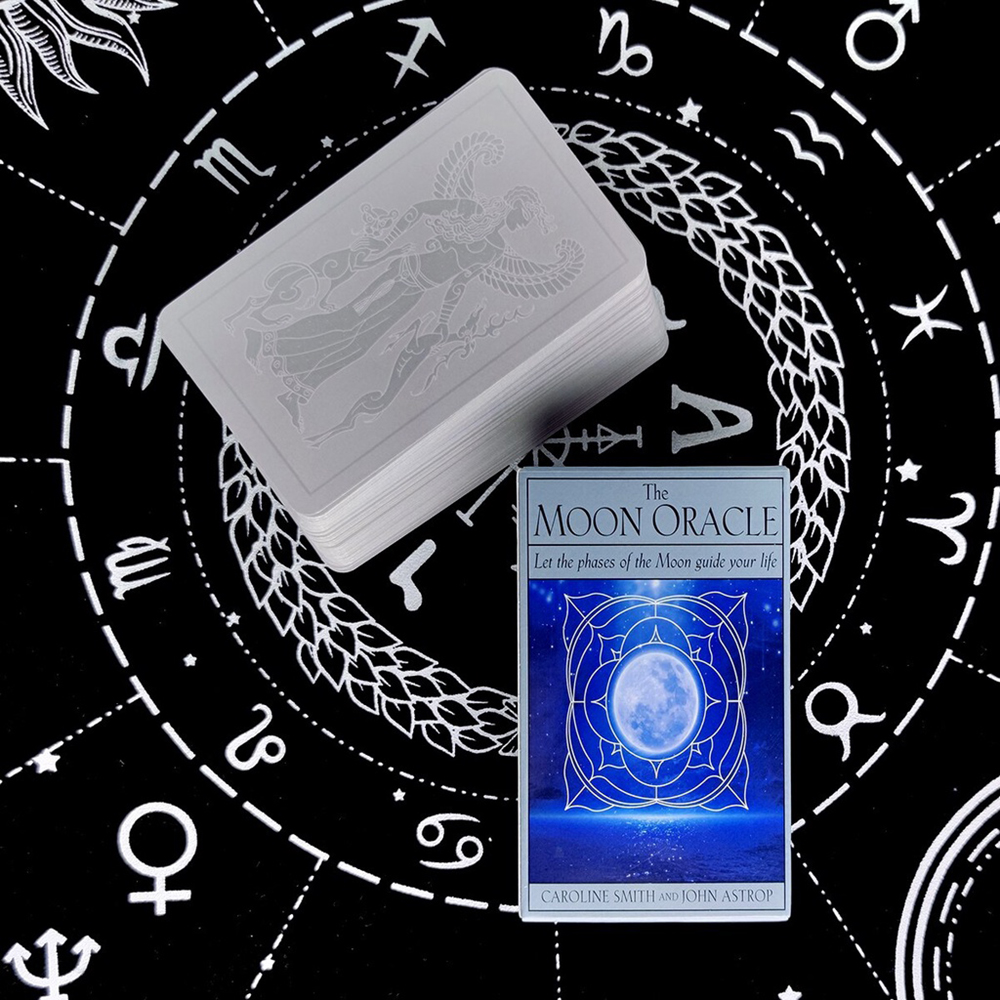 Bộ Bài Moon Oracle 72 Lá Bài Tặng Đá Thanh Tẩy