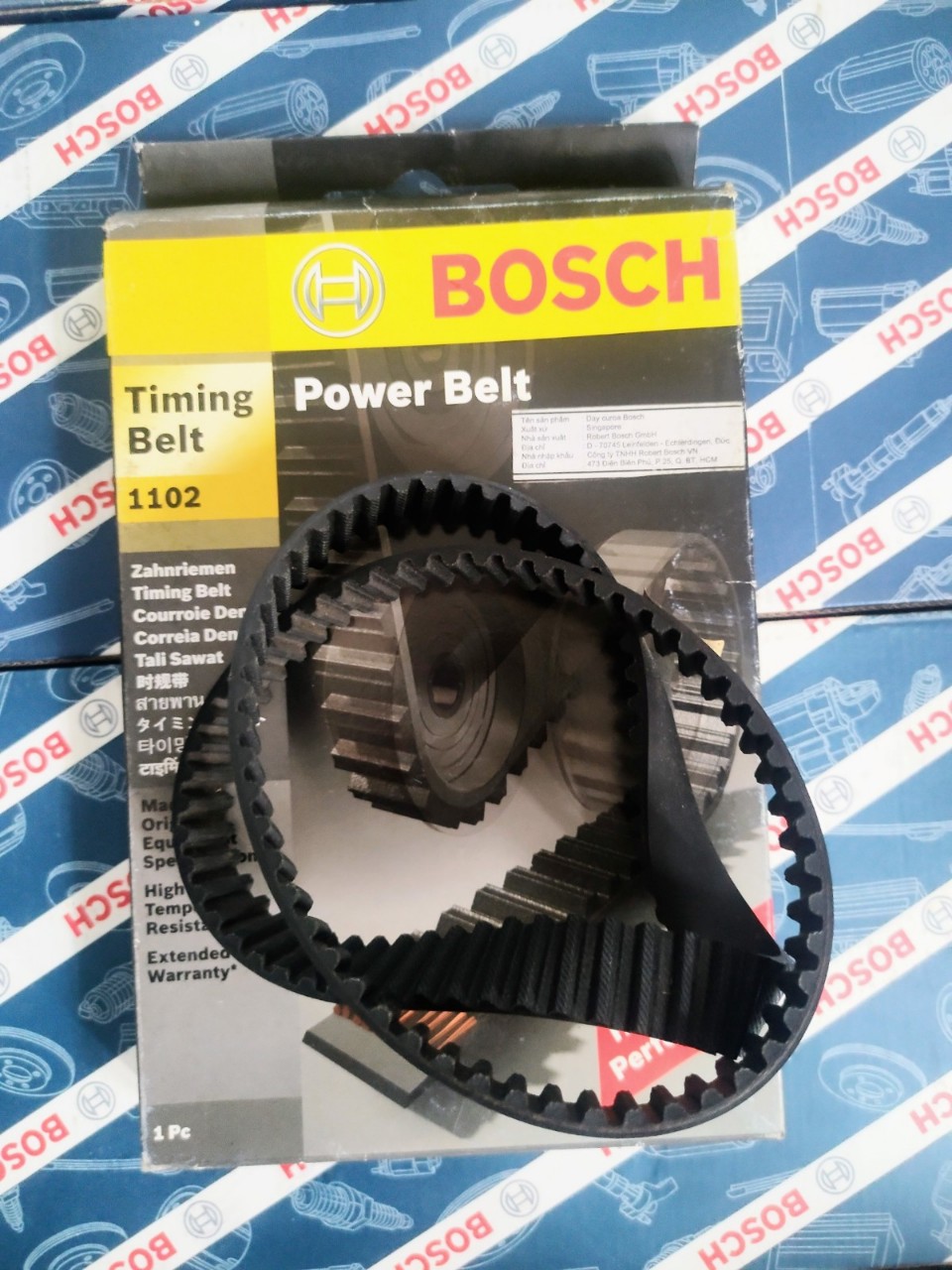 Dây Curoa Cam  Hyundai Accent, Verna 1.3/1.5  - Bosch1102