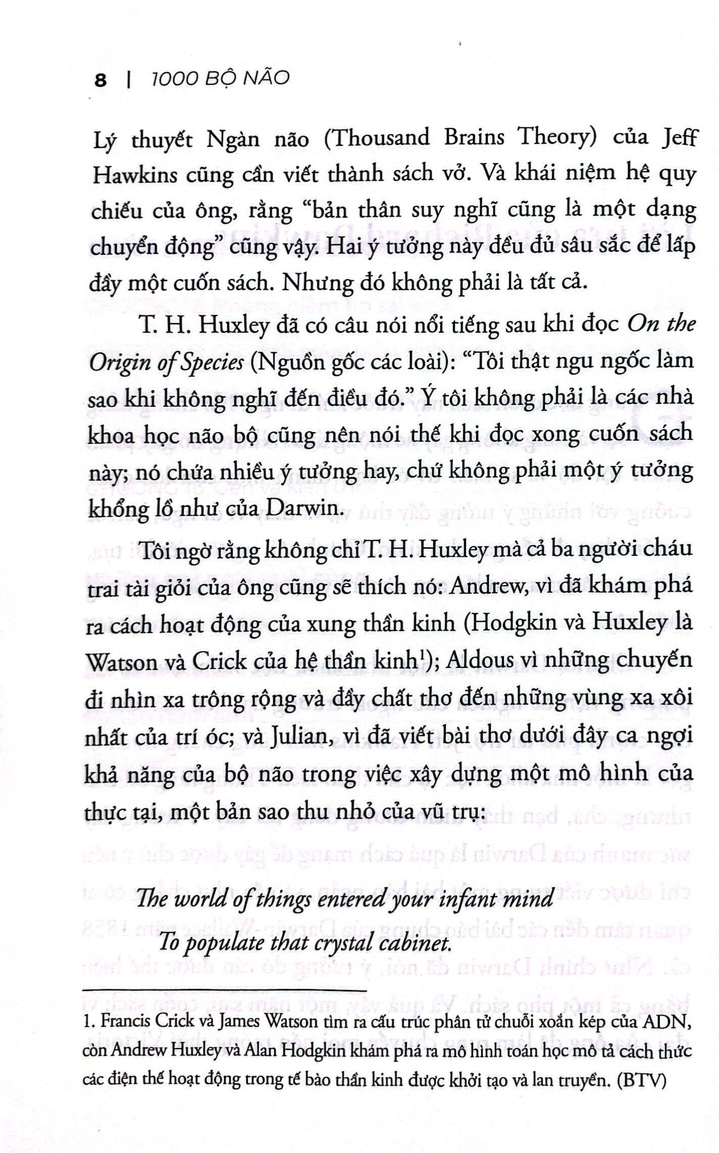 1000 Bộ Não - Lý Thuyết Mới Về Trí Tuệ Con Người