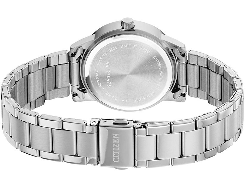 Đồng Hồ Nữ Citizen Đính Đá Swarovski Dây Thép Không Gỉ EL3090-81X - Mặt Hồng